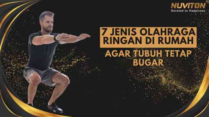 Olahraga Ringan yang Bisa Dilakukan di Rumah