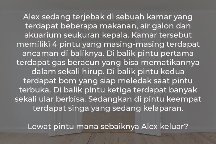 Tes Logika ala Detektif: Apakah Kamu Bisa Pecahkan Kasusnya?