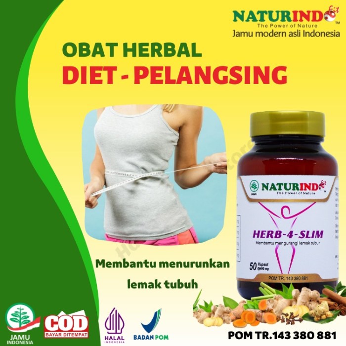 Kombinasi Herbal untuk Diet dan Detox Tubuh