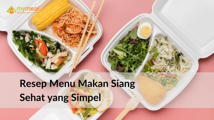 Menu Diet untuk Sarapan, Makan Siang, dan Malam