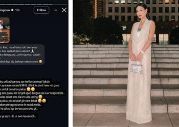 Patricia Gouw Dituding Antivaksin, Suaminya Mendapat Pujian Warganet