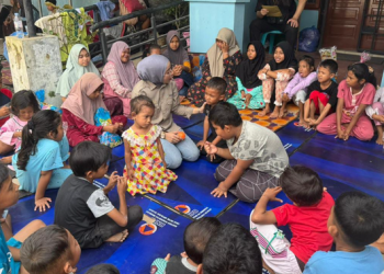 Pemulihan Luka Psikis Anak Korban Banjir, Trauma Healing di Dua Wilayah Aceh