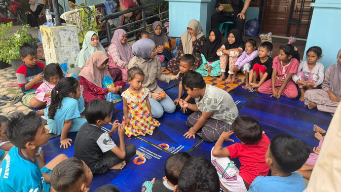Pemulihan Luka Psikis Anak Korban Banjir, Trauma Healing di Dua Wilayah Aceh