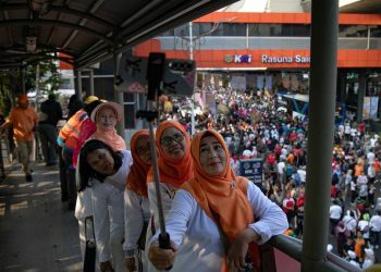 Antusiasme Jakarta di CFD Perdana Rasuna Said