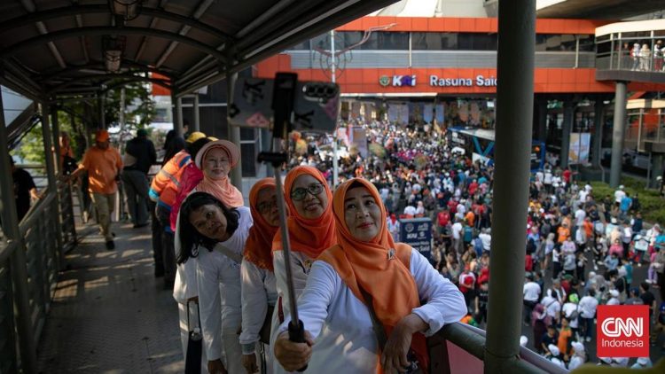 Antusiasme Jakarta di CFD Perdana Rasuna Said