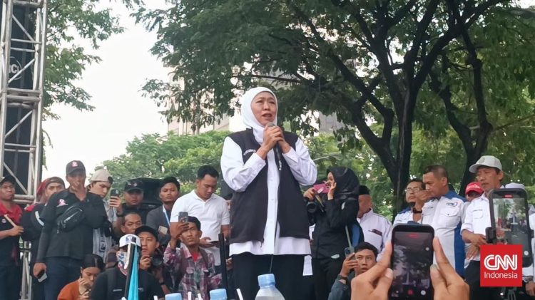 May Day Surabaya, Massa Capai 14 Kesepakatan dengan Gubernur Jawa Timur