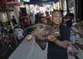 Aktivitas Pemotongan Hewan Kurban di Jakarta