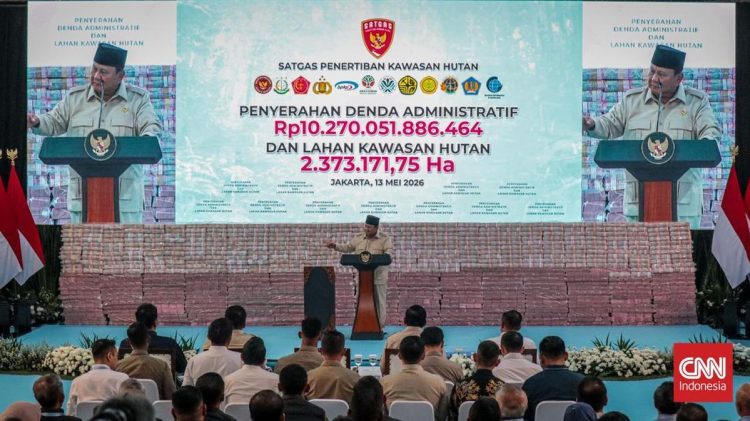 Prabowo Mengungkapkan Akan Ada Uang Rampasan Rp49 Triliun Bulan Depan