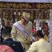Safari Lampung Jokowi Terima Gelar Adat Baginda Pemuka Bangsa