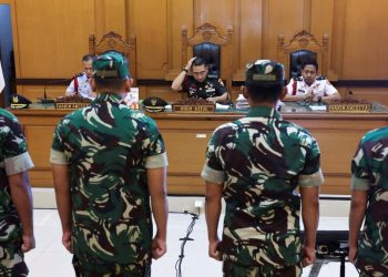 Penyiram Air Keras Divonis Bersalah, Dua Anggota TNI Dipecat