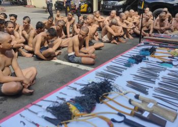 50 Orang Diduga Terlibat Geng Motor Ditangkap Polres Bengkulu