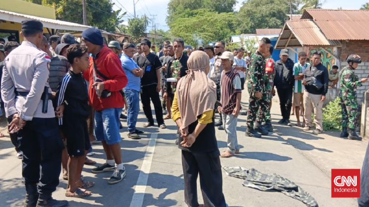Bentrokan Adonara NTT Tewaskan 3 Orang, 1 Jenazah Masih Tergeletak di Jalan