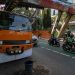 Truk Crane Tersangkut di JPO Tendean Berhasil Dievakuasi