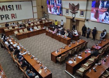 Audiensi DPR Terkait Dugaan Pemerasan Pedagang BBM Eceran di Lampung