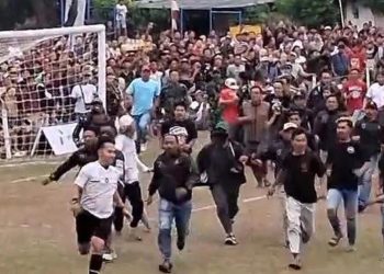 Suporter Keroyok Wasit Tarkam di Purbalingga Karena Tak Terima Keputusan