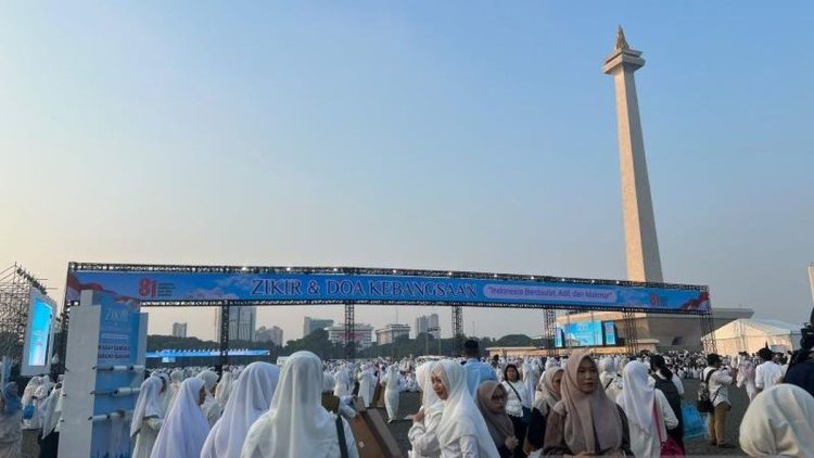 Jurnalis Diduga Kehilangan HP Saat Meliput Agenda Zikir dan Doa Kebangsaan