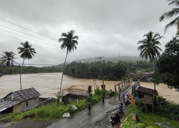 Hujan Deras Empat Kecamatan Nias Barat Terendam Banjir